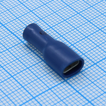 РППИ-М 2.5-(4.8) - Разъем кабельный плоский полностью изолированный «мама» в ПВХ корпусе, сечение 1.5-2.5 мм2