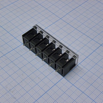 DG28C-B-06P-13-00A(H) - Барьерный клеммный блок 6 контактов. Серия DG28C-B