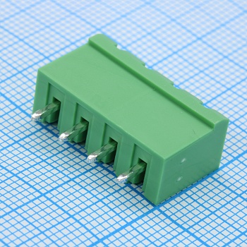 2EDGVC-5.0-04P-14-100A(H) - Разъемный клеммный блок на плату, 2 контакта. Серия 2EDGVC-5.0