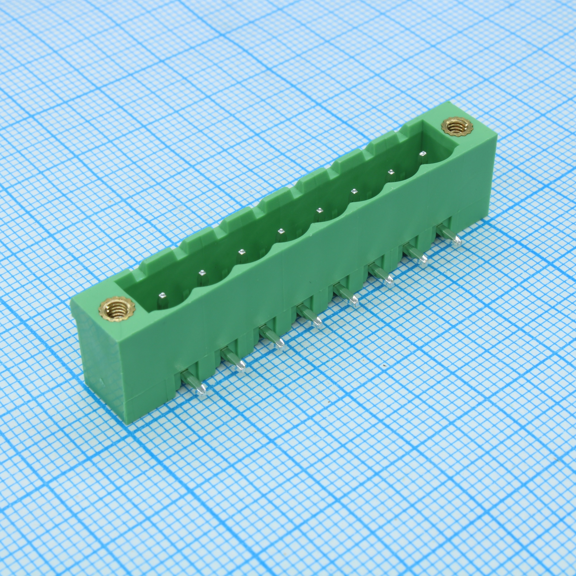 2EDGRM-5.08-08P-14-100A(H) - Разъемный клеммный блок на плату серия 2EDGRM шаг 5.08мм 08 контакт(-ов)