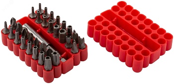 Набор бит 33 шт CrV 57855