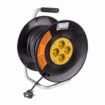 Удлинитель силовой на катушке 4 гнезда с/з 30 м 3х1,5 мм? OPTIMA PROCONNECT 11-7609