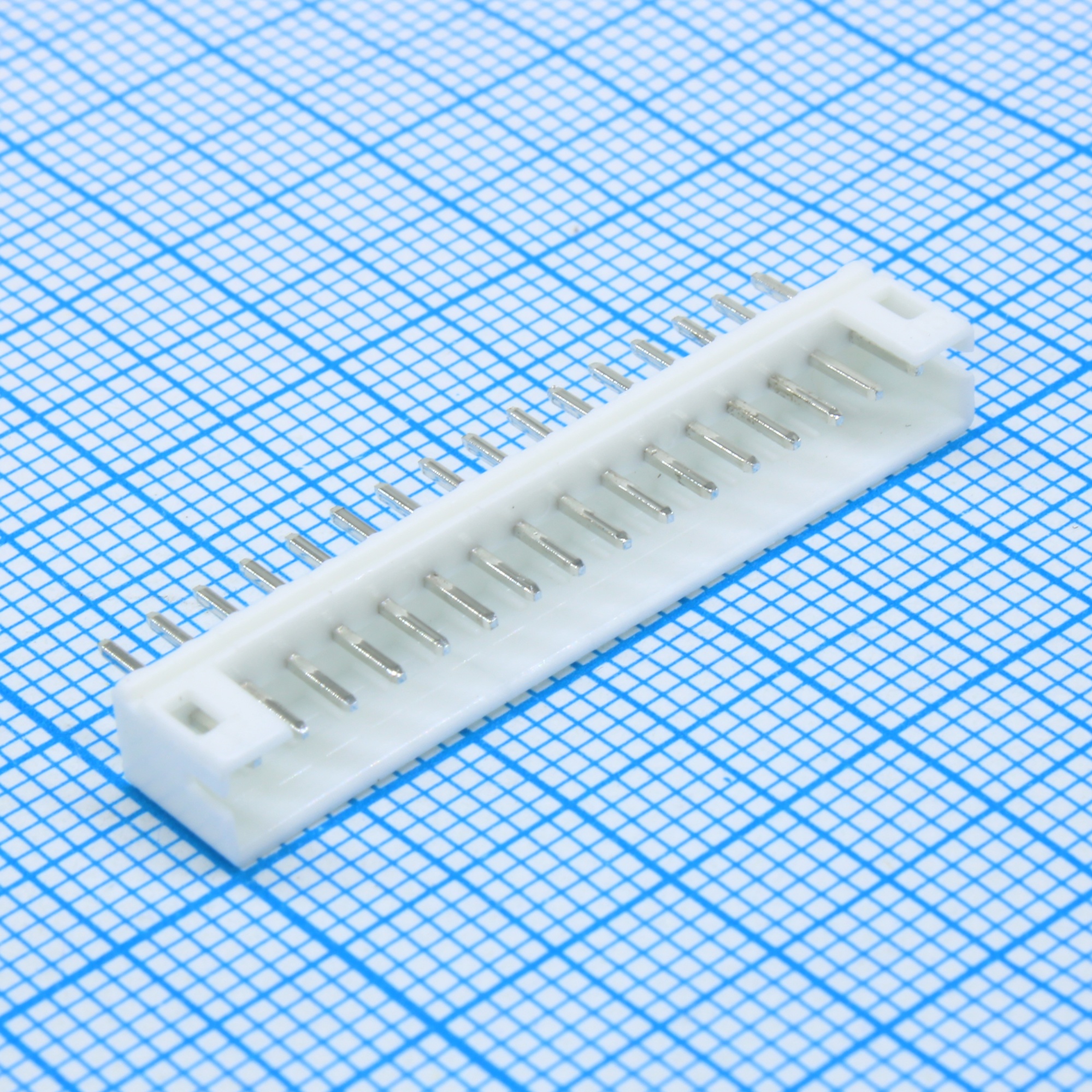 DS1066-16MVW6X - Разъем штыревой однорядный на плату