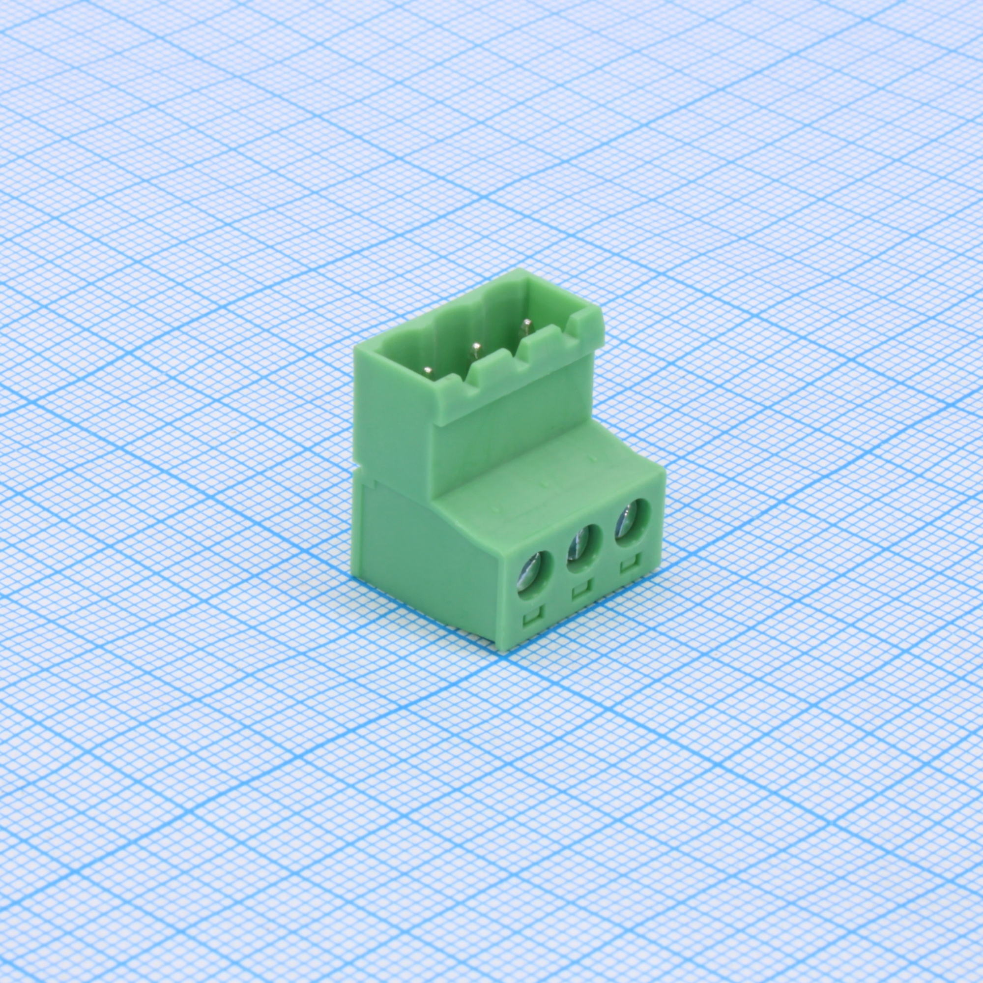 2EGTKR-5.08-03P-14-00 - Блок клеммный соединительный. Серия 2EGTKR-5.08 3 контакта