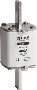Вставка плавкая ППН-37 400/250А габарит 2 PROxima fus-37/400/250