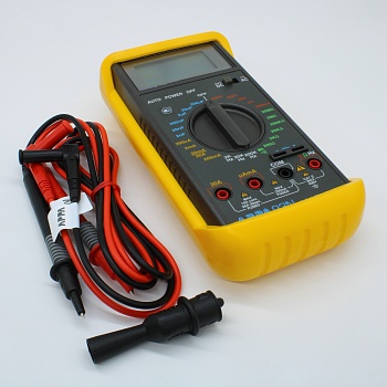 APPA 93N - Мультиметр, U пост.0,1 мВ - 600 В,U пер.0,1 мВ-600 В, I постпер. 0,1 мкА-20 А, сопр. 0,1 Ом-20 МОм,F 20 Гц-200 кГц, C 1 пФ-200 мкФ