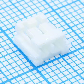 I-DS1069-01-SCW002 - Корпус разъема однорядный (розетка) на кабель, шаг 2.5мм, 2 контакта, требуются контакты T-DS1069-01-SC600