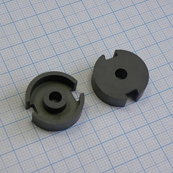 P2213 P3 core - Сердечник чашечный D=22mm, H=13.4mm, POT, мат-л P3, пара