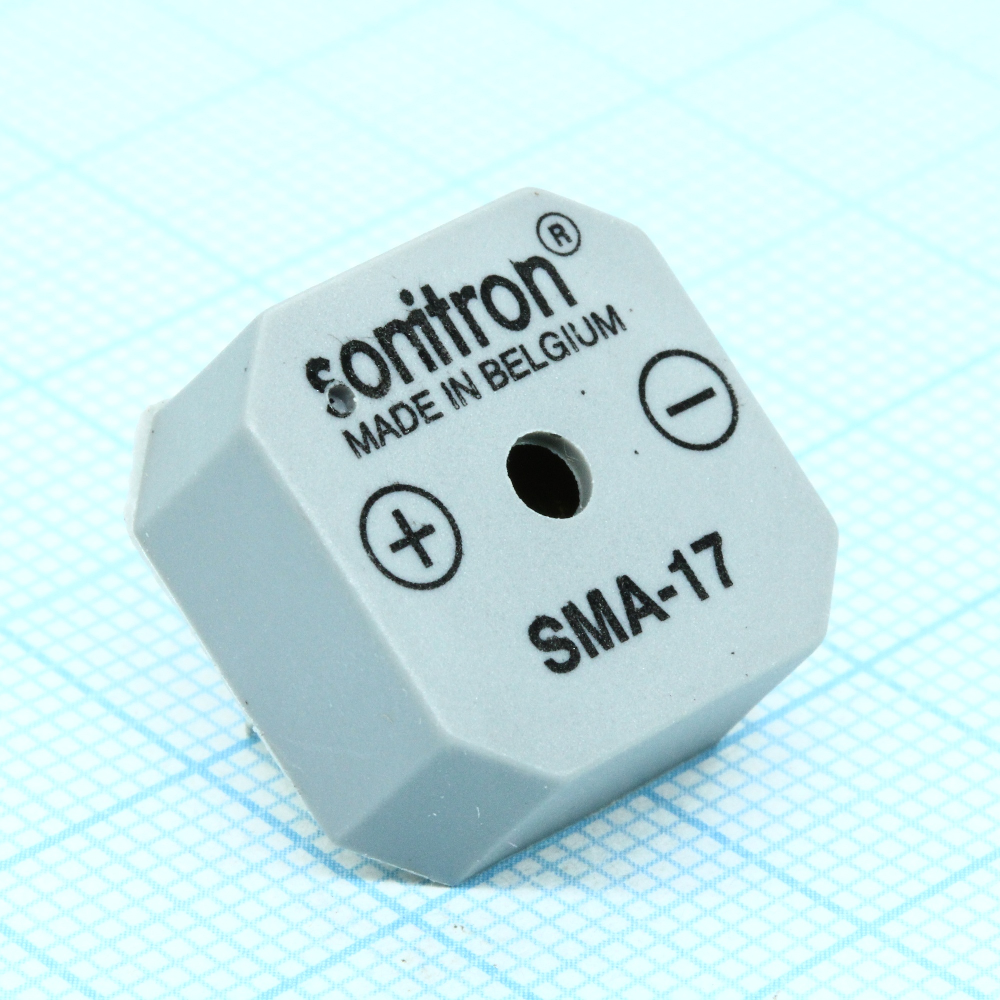 SMA-17 P10 - Пьезоизлучатель с генератором, 17 мм