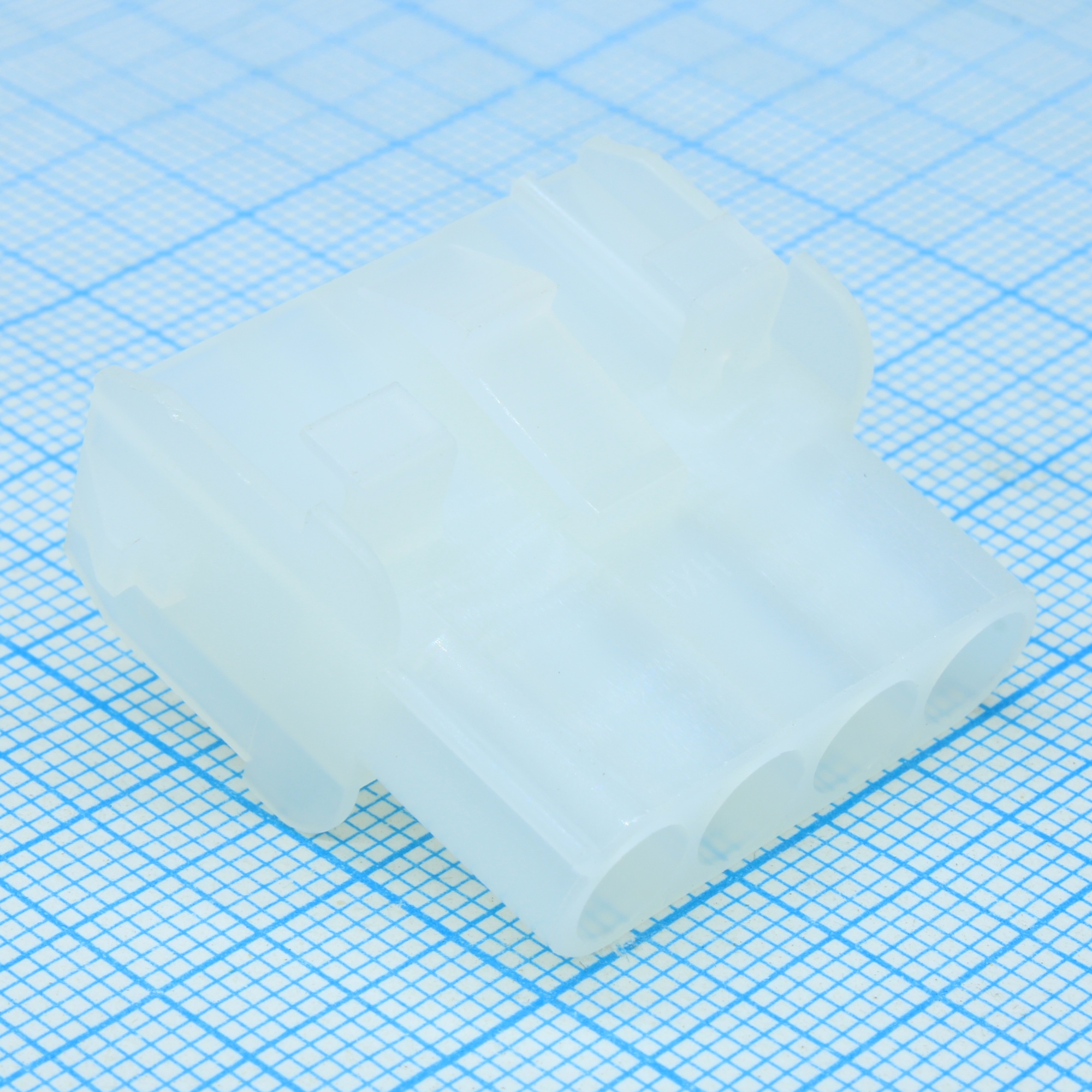 CKK3041-2.1-11B - Корпус разъема на провод 4 контакта негерметичный, male, Universal MATE-N-LOK Series