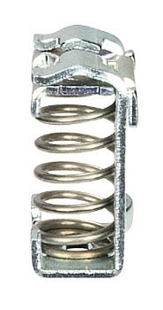 Прижим кабельный WST8 (3-8мм) - Зажим для подключения экранированного кабеля, тип фиксации провода: зажим, для кабеля: 3-8 мм, цвет: серый, тип монтажа: шина 10х3