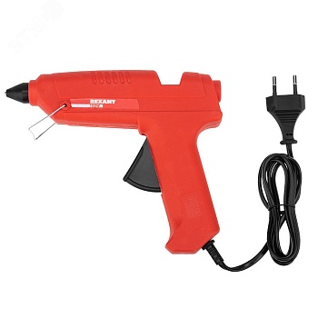 Пистолет клеевой 100W, 11мм - ПИСТОЛЕТ КЛЕЕВОЙ REXANT, 100Вт, 11мм