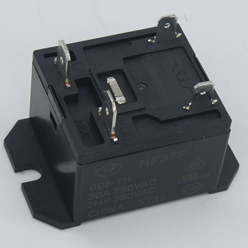 HF37F/005-1H - Реле силовое миниатюрное 30А один контакт на замыкание катушка 5В