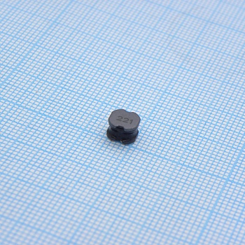 SRN6045-221M - SMD индуктивность проволочная, на ферритовом сердечнике, полуэкранированная 220uH 20% 100KHz 25Q-Factor Ferrite 600mA 1.18Ohm