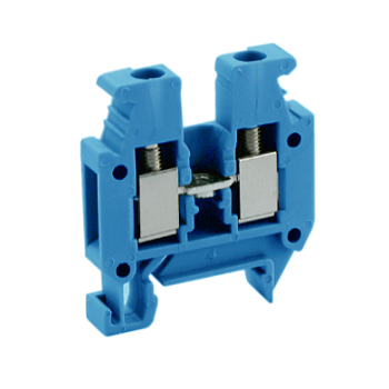 Клемма MINI UKJ-2.5M(BU) - Мини клемма, тип фиксации провода: винтовой, номинальное сечение: 2,5 мм кв., 32A, 400V, ширина: мм, цвет: синий, тип монтажа: DIN 35