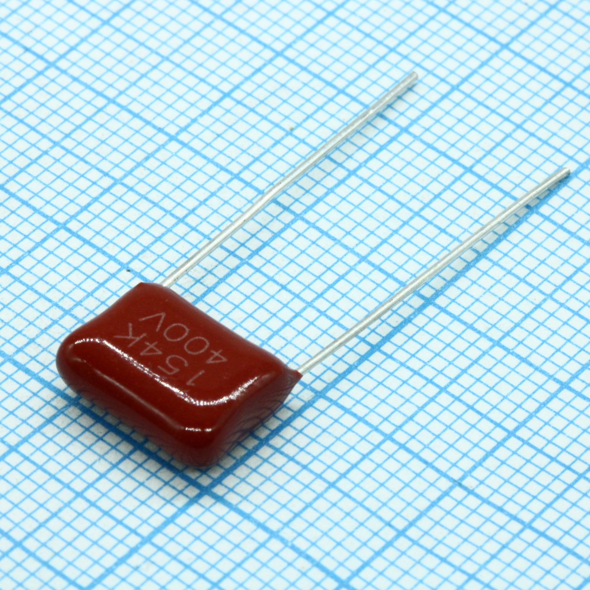 L-KLS10-CL21-154K400-P10 - Конденсатор металлоплёночный полиэтилентерефталатный 0.15мкФ 400В ±10% шаг выводов 10мм