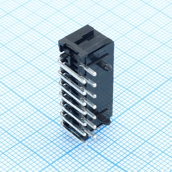 DS1073-04-2X7MRB6 - Разъем штыревой двухрядный угловой на плату
