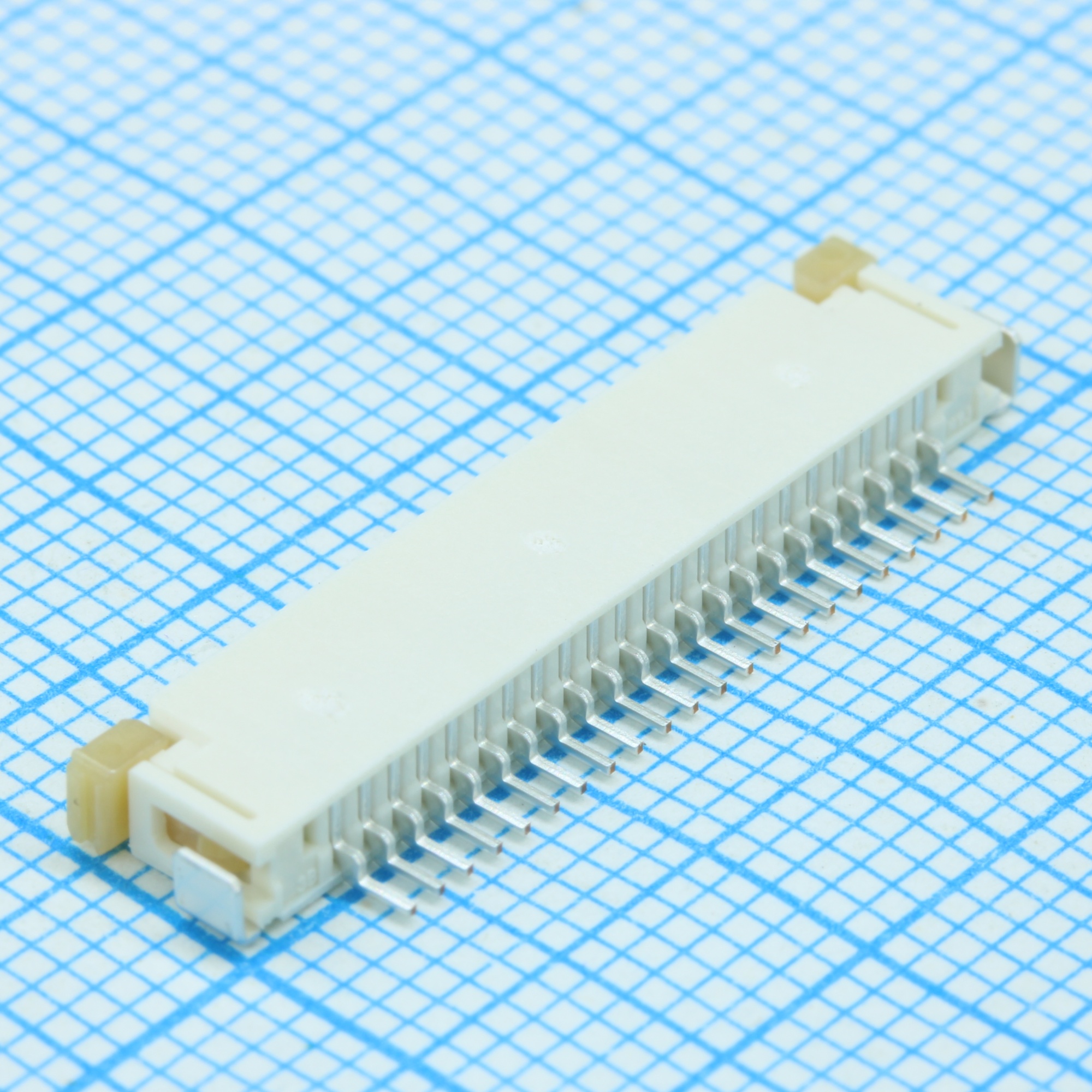 522072260 - Соединитель FPC 22 контакта шаг 1мм угловой SMD лента на катушке