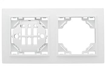 Рамка 2-м Минск горизонтальная бел. Basic ERM-G-302-10
