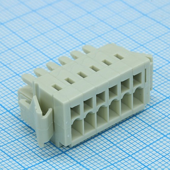 8EDGKG-3.5-06P-11-01A(H) - Разъемный клеммный блок серия 8EDGKG шаг 3.5мм 06 контакт(-ов)