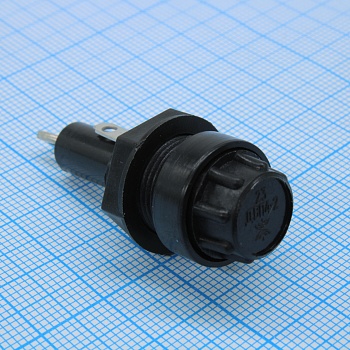 ДВП4-2 5X20 - Держатель предохранителя 5х20мм