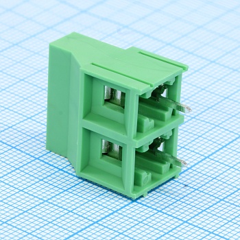 GT950-9.5-02P-14-00 - Колодка клеммная винтовая для печатной платы 2 контакта шаг 9.5мм