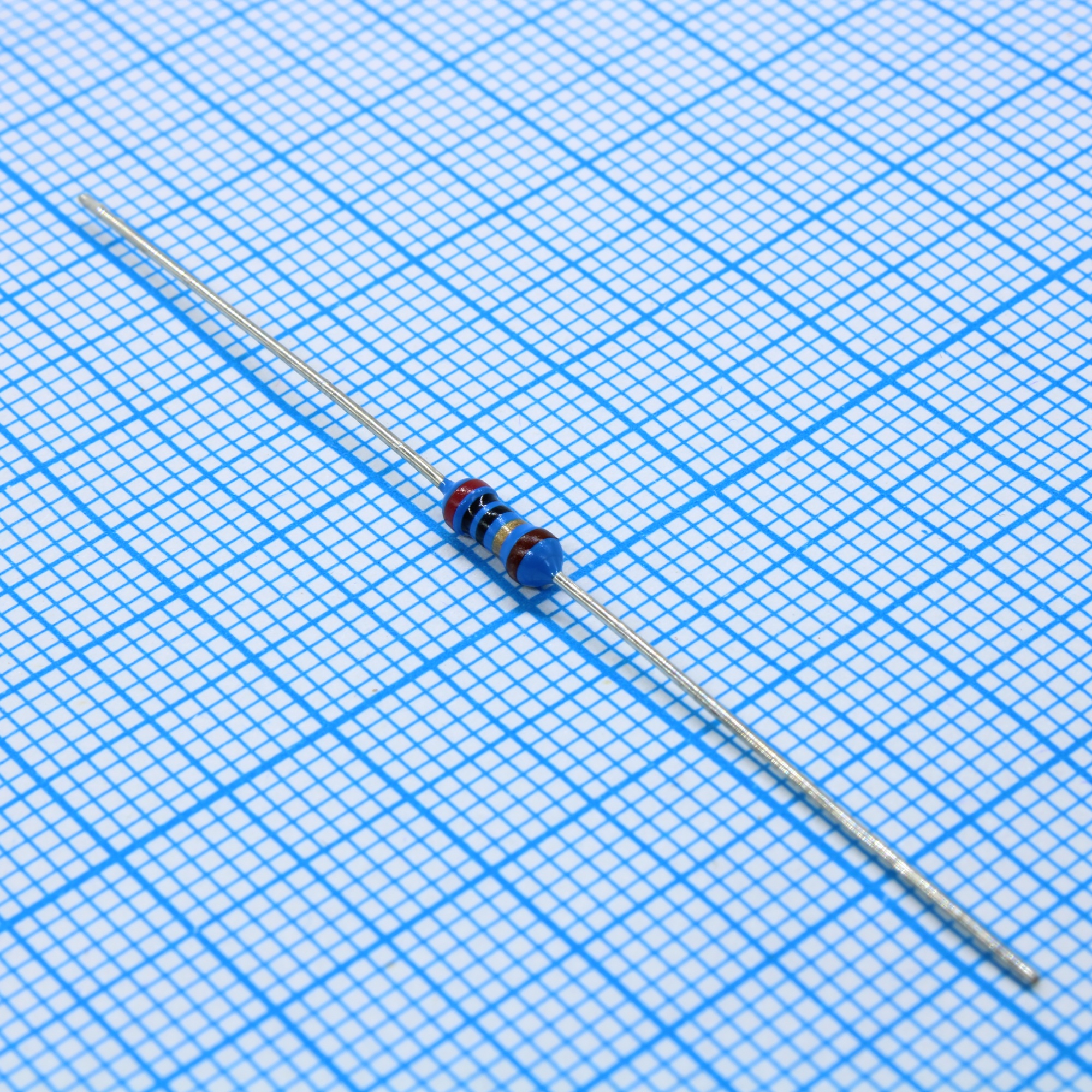 MFR-25FTF52-20R - Резистор металлопленочный 0.25Вт 20Ом ±1% ±100 ppm/°C