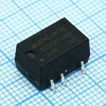 B1205XT-1WR2 - DC/DC преобразователь, 1Вт, вход 10.8-13.2В, выход 5В/200мА
