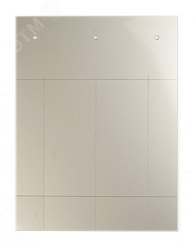 Табличка полужесткая для маркировки оболочек. Клейкое основание. ПВХ. Металлик TASE4090AM