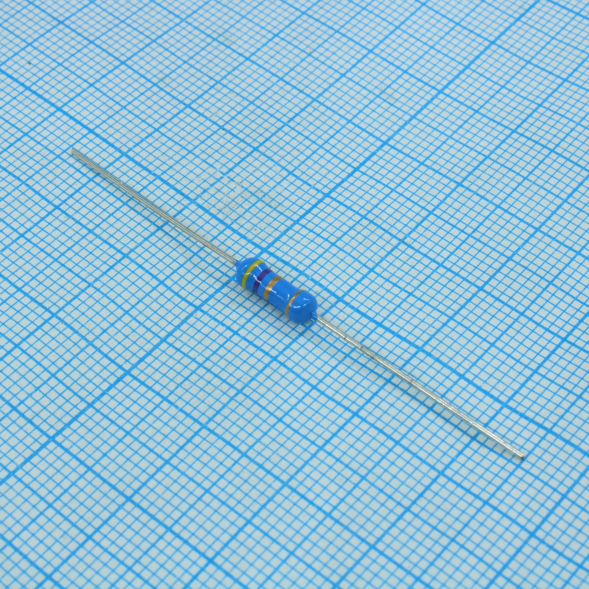 MF50J4R7T - Резистор металлопленочный 0,5Вт 4.7Ом ±5%