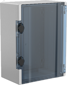 TETRA 5 Корпус пластиковый ЩМПп 400х300х170мм прозрачная дверь IP66 IEK TR5-11-N-040-30-17-65