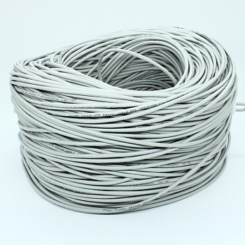 UTP4-24SR5/E G - Кабель Витая пара 8 проводов, кат. 5е, многожильный, (PCnet), бухта 300м,  серый