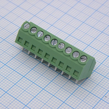 DG381S-3.5-09P-14-00A(H) - Винтовой клеммный блок. Серия DG381S-3.5