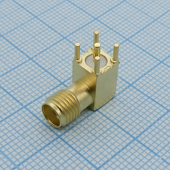 733910083 - Разъем РЧ / Коаксиальный, SMA Коаксиальный, Прямоугольное Гнездо