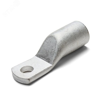 ТМЛ-У 150-10 - Наконечник кабельный медный луженый с узкой лопаткой кольцевой М10 под опрессовку проводов сечением 150 мм2