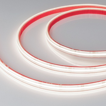 Лента герметичная COB-PS-X544-10mm 24V White6000 (11.5 W/m, IP67, CSP, 5m) 031907(2) - Светодиодная лента COB-PS-X544, герметичная IP67 (PS-силиконовая экструзия) сплошной засветки. Светодиоды CSP, 544 шт/м (2720 шт на 5 м), белая плата, ширина 10 мм, ско