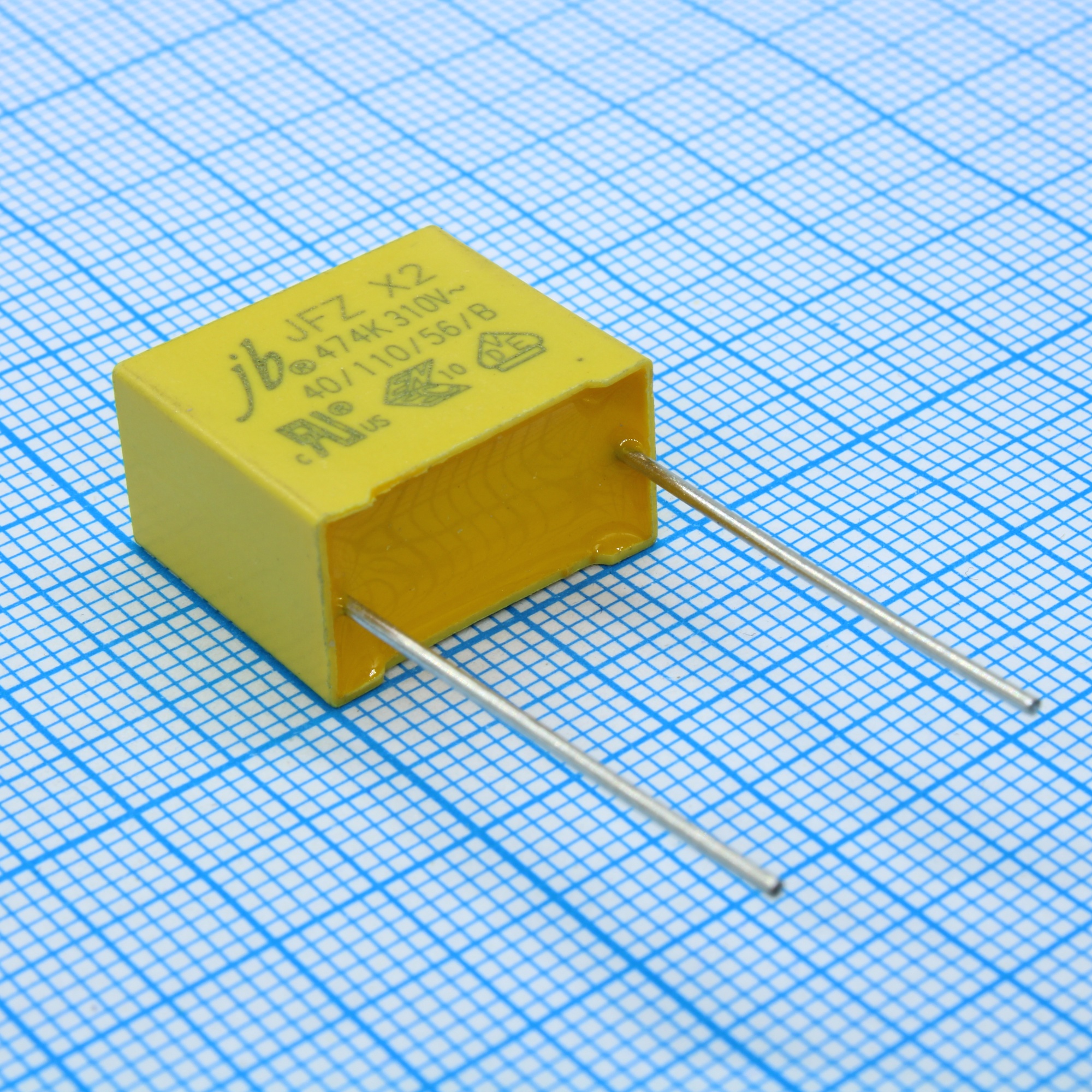 JFZ0A9474K150000B - Конденсатор помехоподавляющий X2 0.47мкФ 310VAC