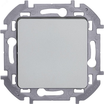 Переключатель 1-кл. Inspiria 10А IP20 250В 10AX механизм алюм. Leg 673652