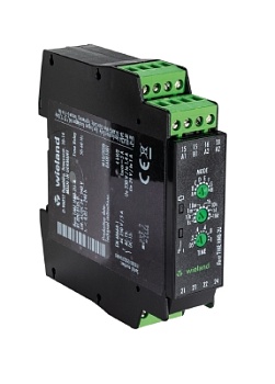 Реле времени flare TIME HM8-2U-A - Многофункциональное многодиапазонное реле времени, вход. напр.: 20.4 … 264 V AC/DC, 4+4 временных функции, 4 специальных функции, настраиваемый интервал времени: 0.05 с … 240 ч, 2 переключающих контакта, коммутируемый то