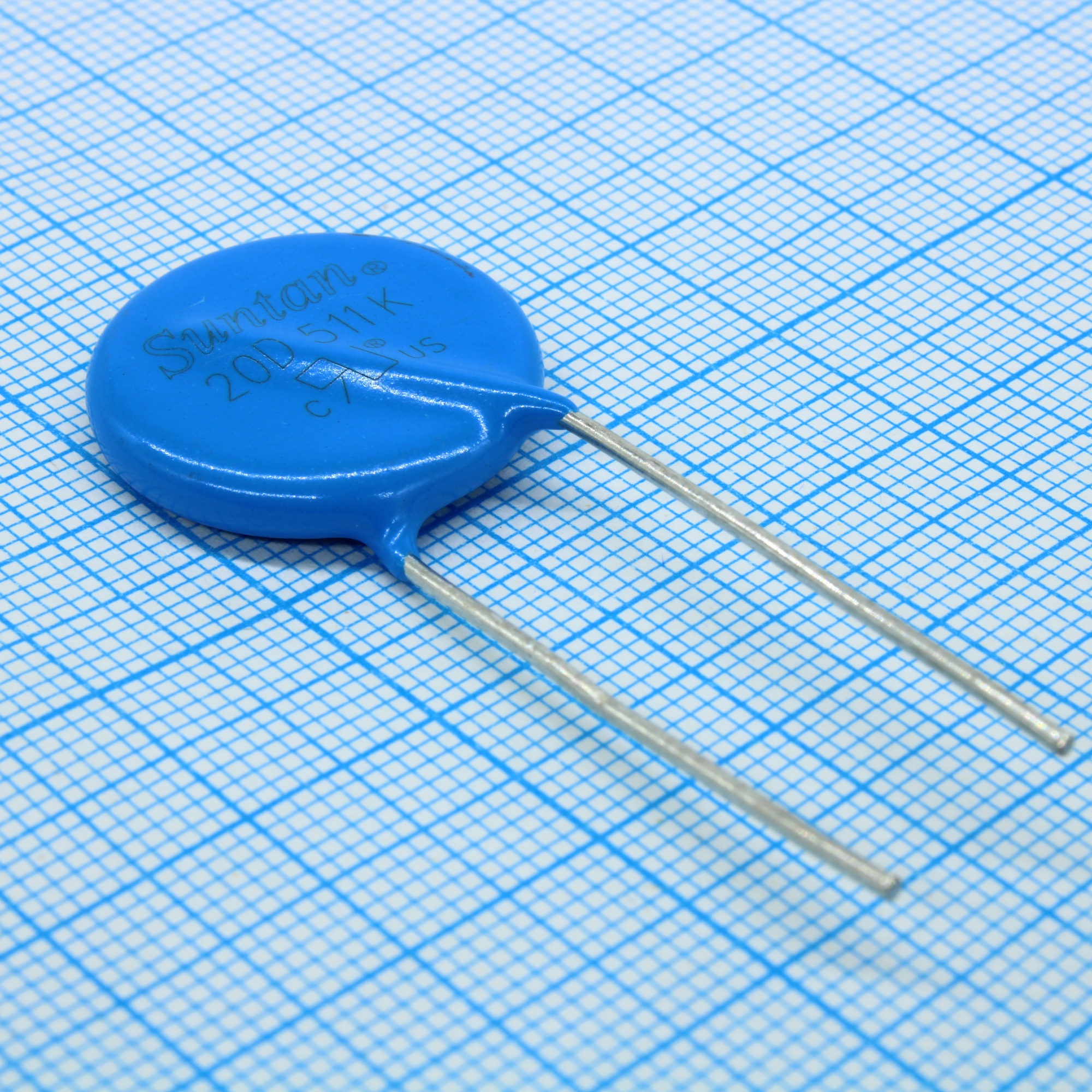 TSV20D511K - Var MOV 320VAC/420VDC 8000A 510V Radial Automotive Bulk