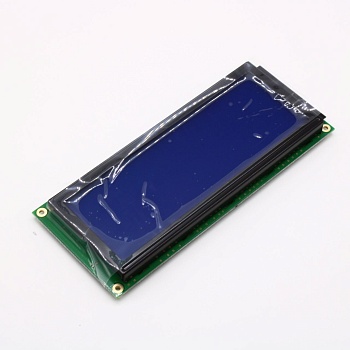 WH2004L-TMI-CTW# - ЖКИ знакосинтезирующий 20 x 4, STN Синий Негативный/прозрачный светодиодная подсветка белая, -20...70°C