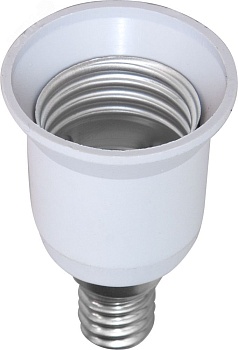 Патрон-переходник с цоколя Е14 на Е27 22342