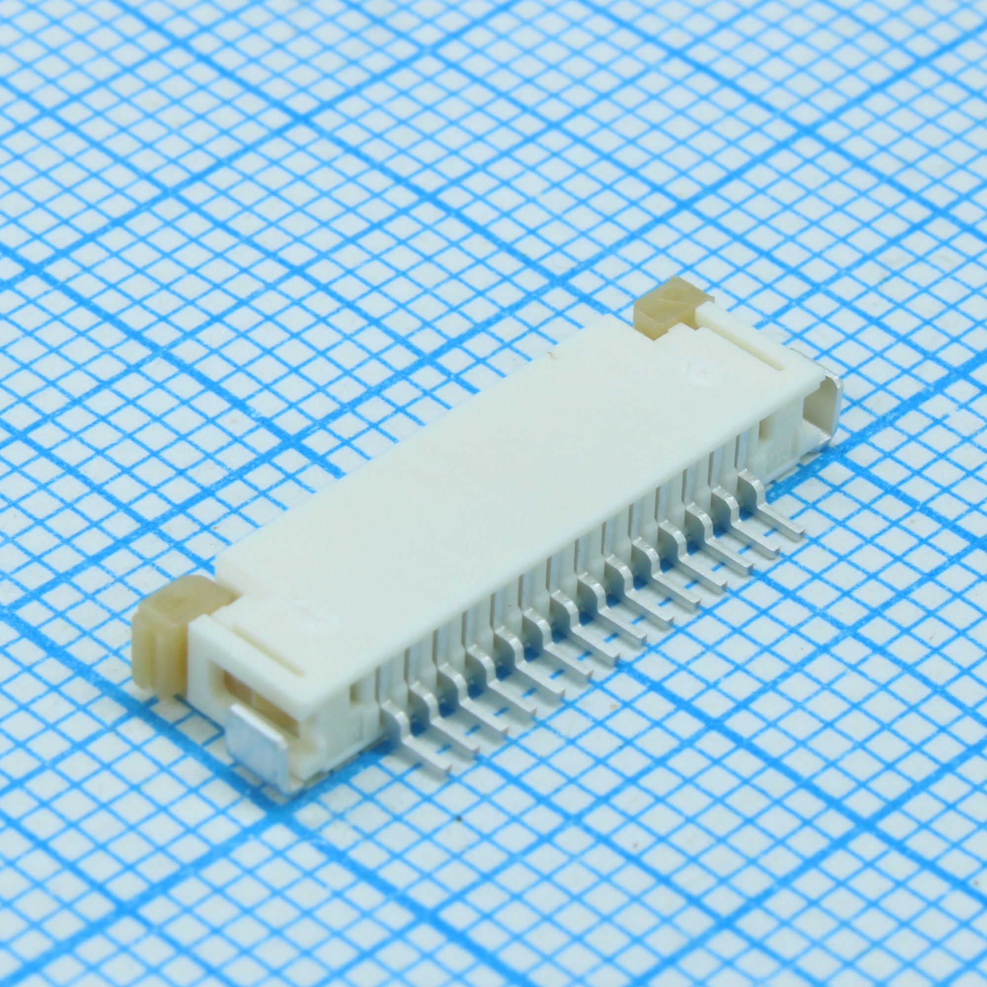 522071460 - Соединитель FFC/FPC 14 контактов шаг 1мм угловой SMD лента на катушке