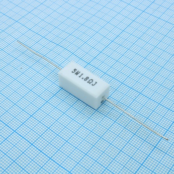 SQP5WJ1R8B - Резистор цементный аксиальный 1.8Ом ±5% 5Вт