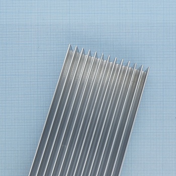 Профиль АВ0095-125*46 (1000мм) - Профиль радиаторный прессованный нормальной точности