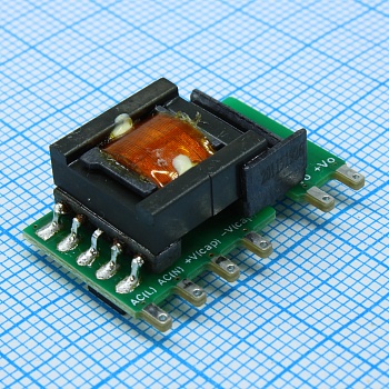 LS05-13B15R3 - AC/DC, 5Вт, вход 85…305В АС, выход 15В/0.34А, изоляция 3600В AC, КПД 79%, максимальная емкостная нагрузка не более 330мкФ, 26.4x14.73x11.0мм, -40…85°C, бескорпусный