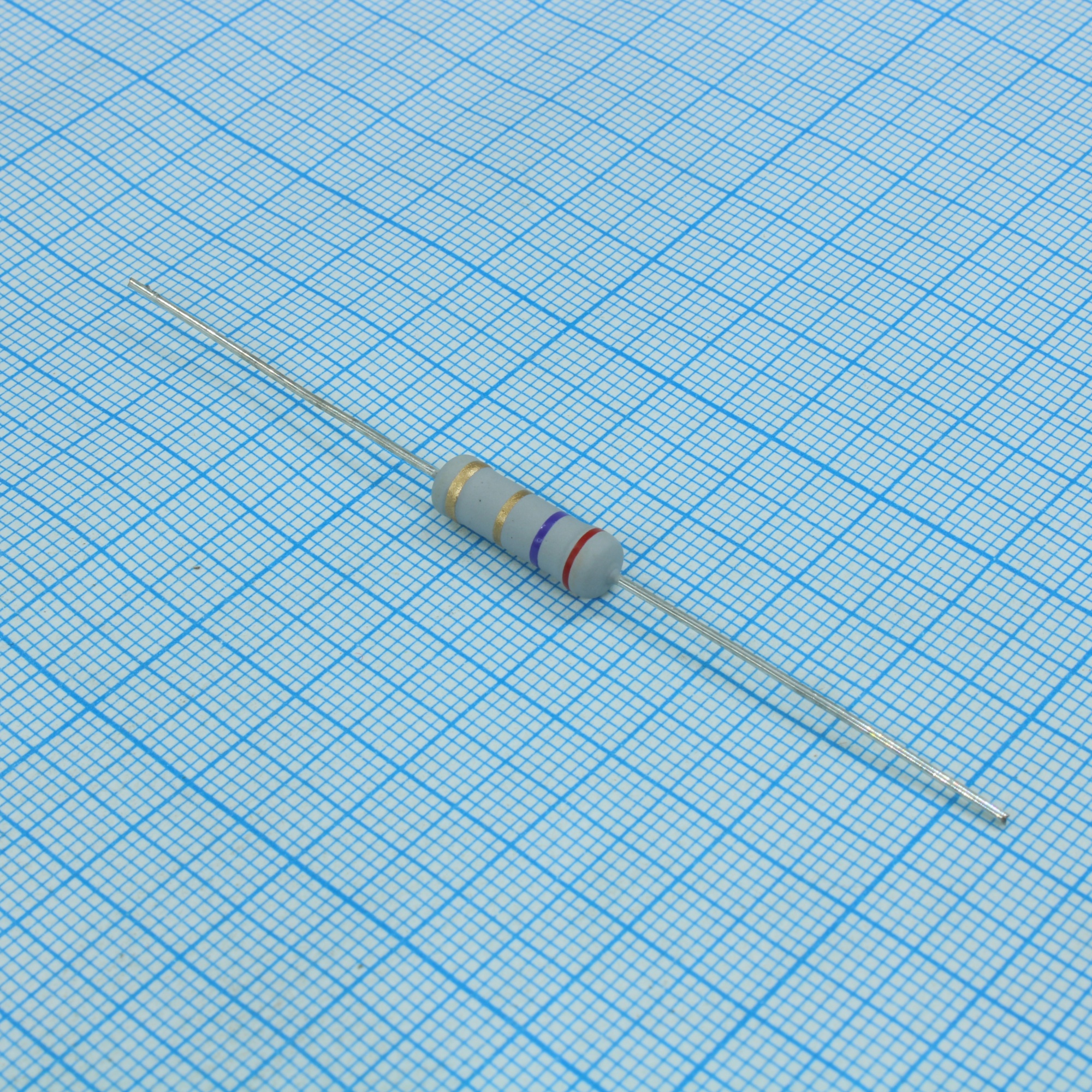 MF200J2R7T - Резистор металлопленочный 2Вт 2,7Ом ±5%