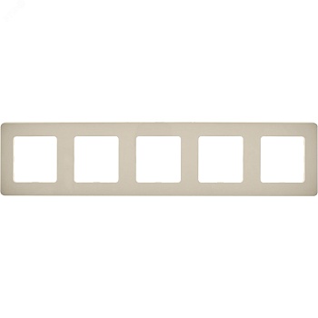 Рамка 5-м Inspiria сл. кость Leg 673971