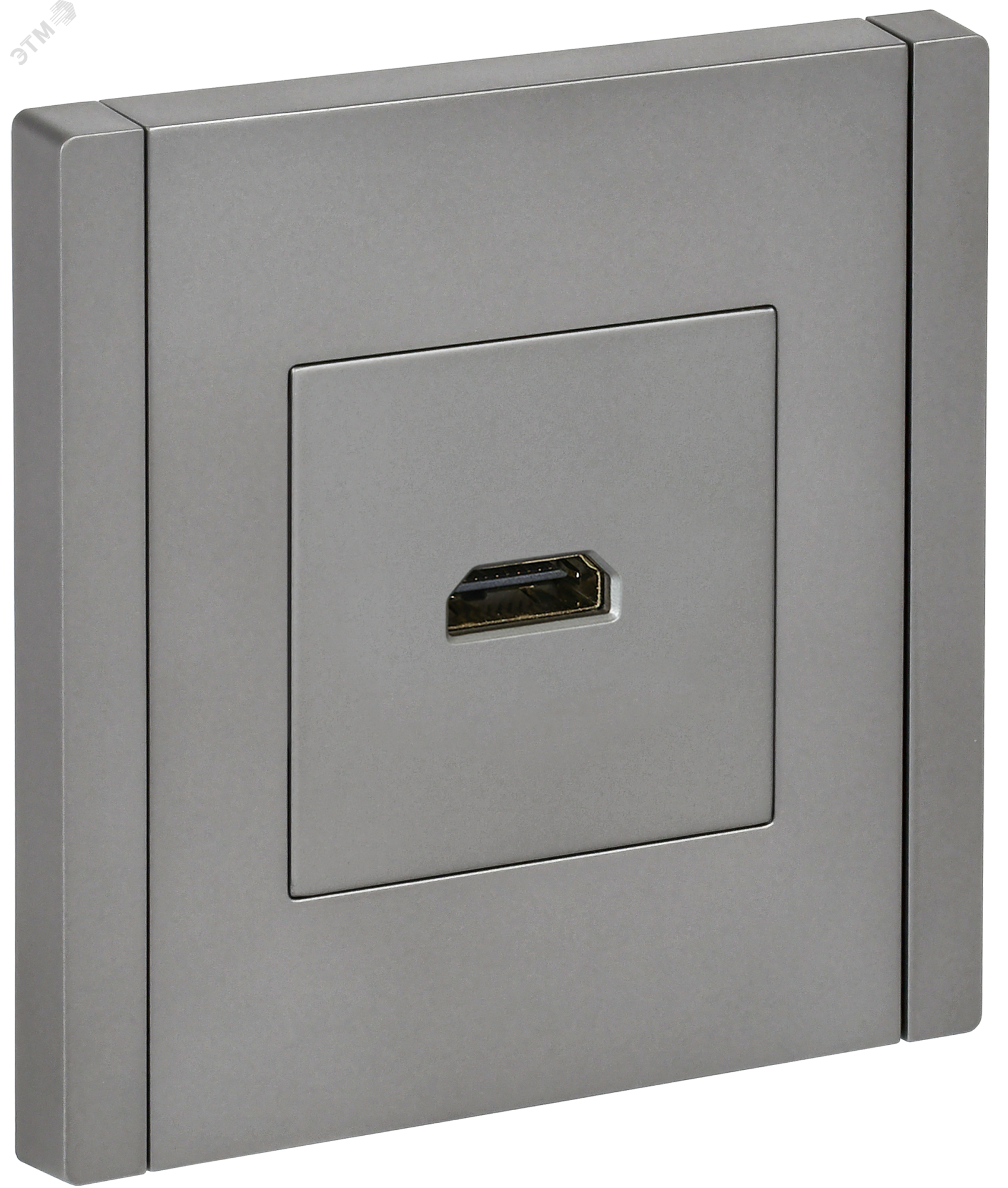 FORTE&PIANO Розетка HDMI FP540 сталь IEK FP-H10-K46