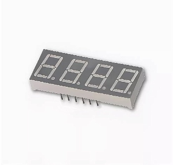 FYQ-5641BSR-11 - 4-х разрядный индикатор 14,2мм/красный/660нм/15-20мкд/ОА